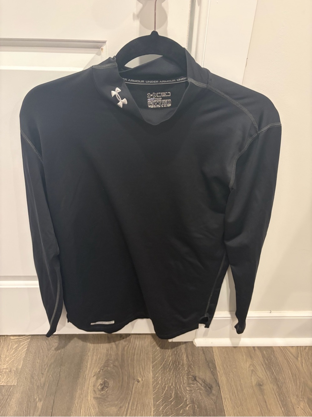 Under Armour Black Long-Sleeve Performance Top